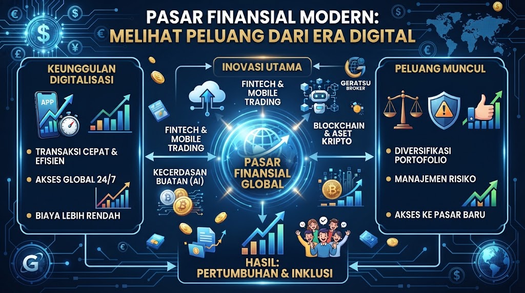 Pasar Finansial Modern Melihat Peluang dari Era Digital